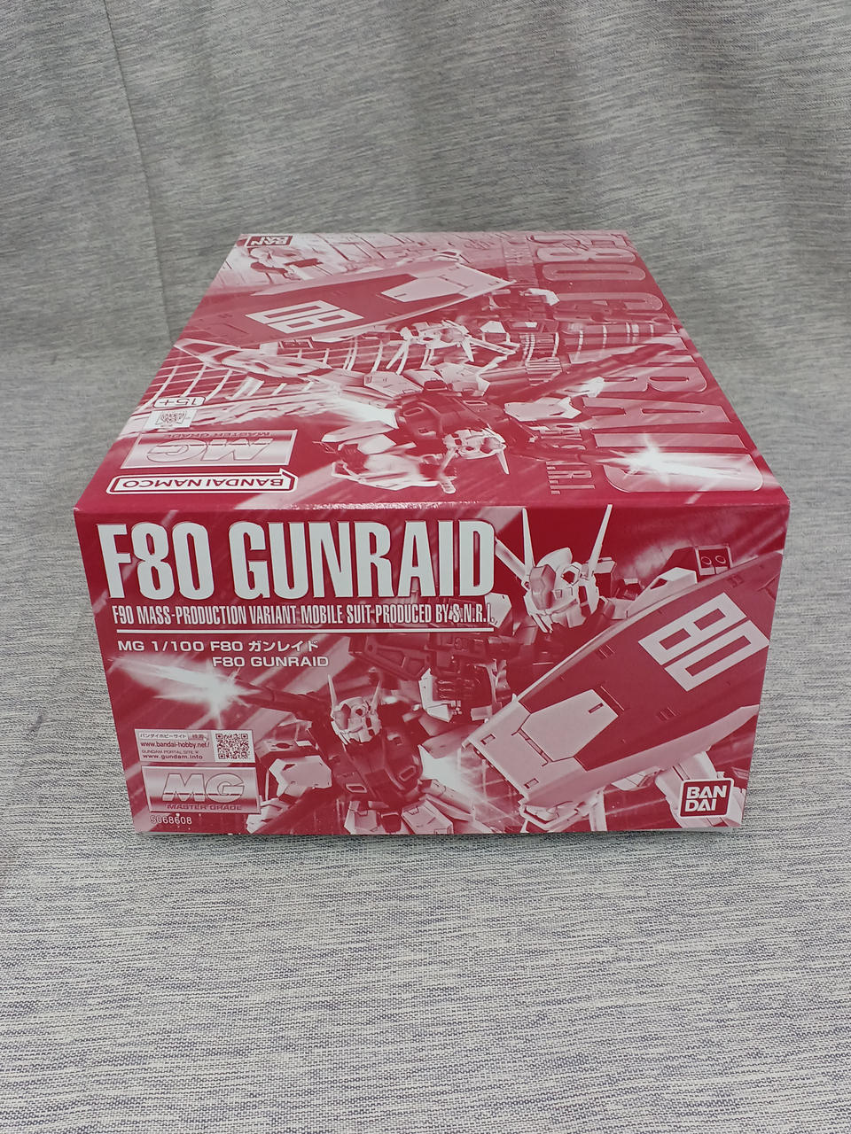 プレバン　バンダイ　MG F80 ガンレイド　新品未開封品 MG 1/100 F80 ガンレイド【2次：2025年8月発送
