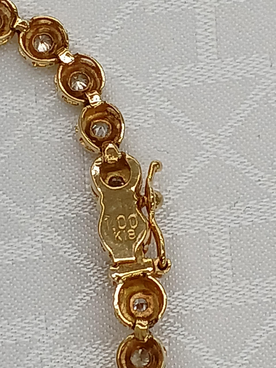 K18ダイヤ付きブレスレット|K18 ダイヤ付きブレスレット|HARDOFFオフ