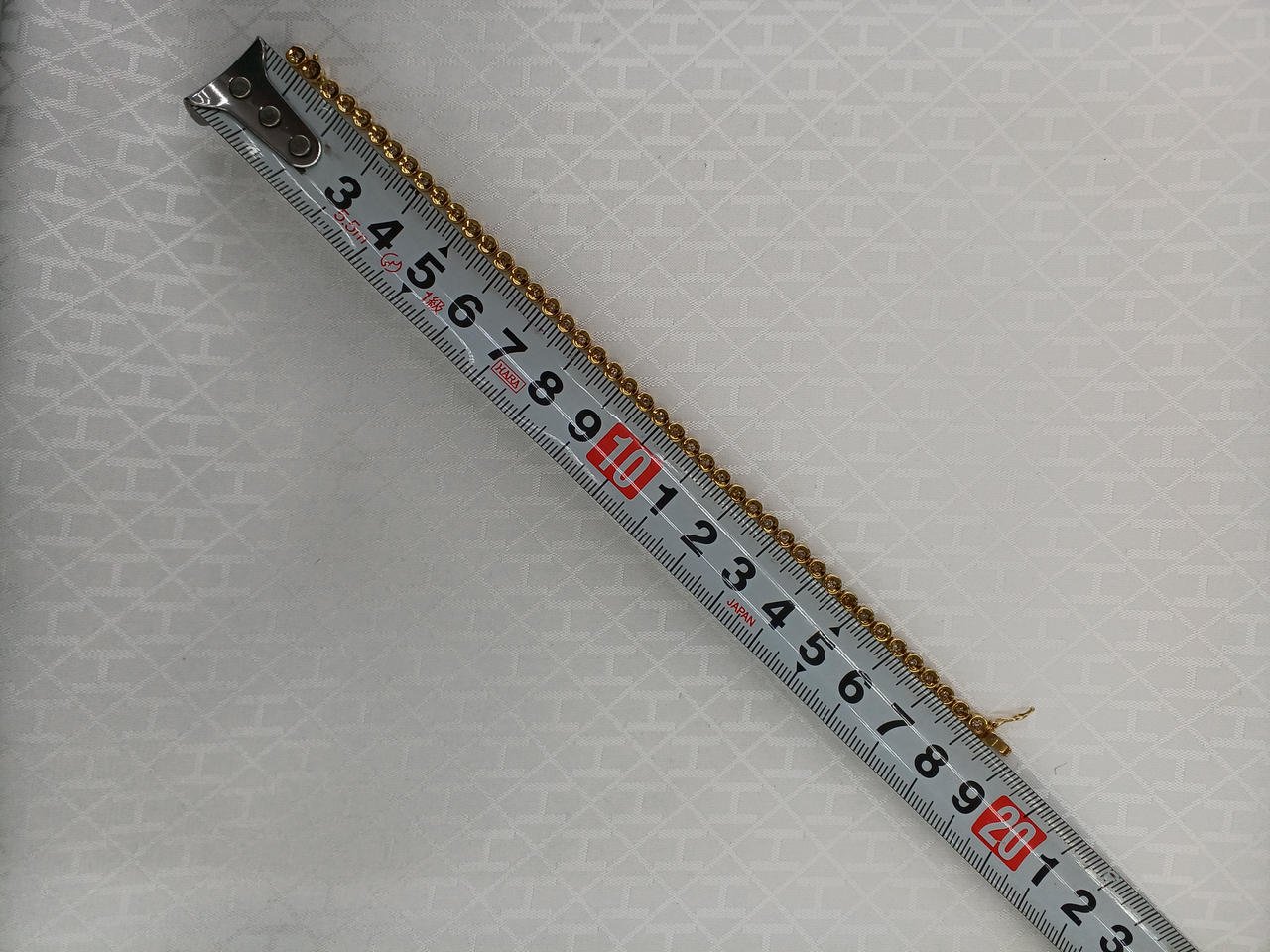 K18WG 750 ダイヤ 0.34ct ブレスレット K18ダイヤ付きブレスレット|K18 ダイヤ付きブレスレット|HARDOFFオフ