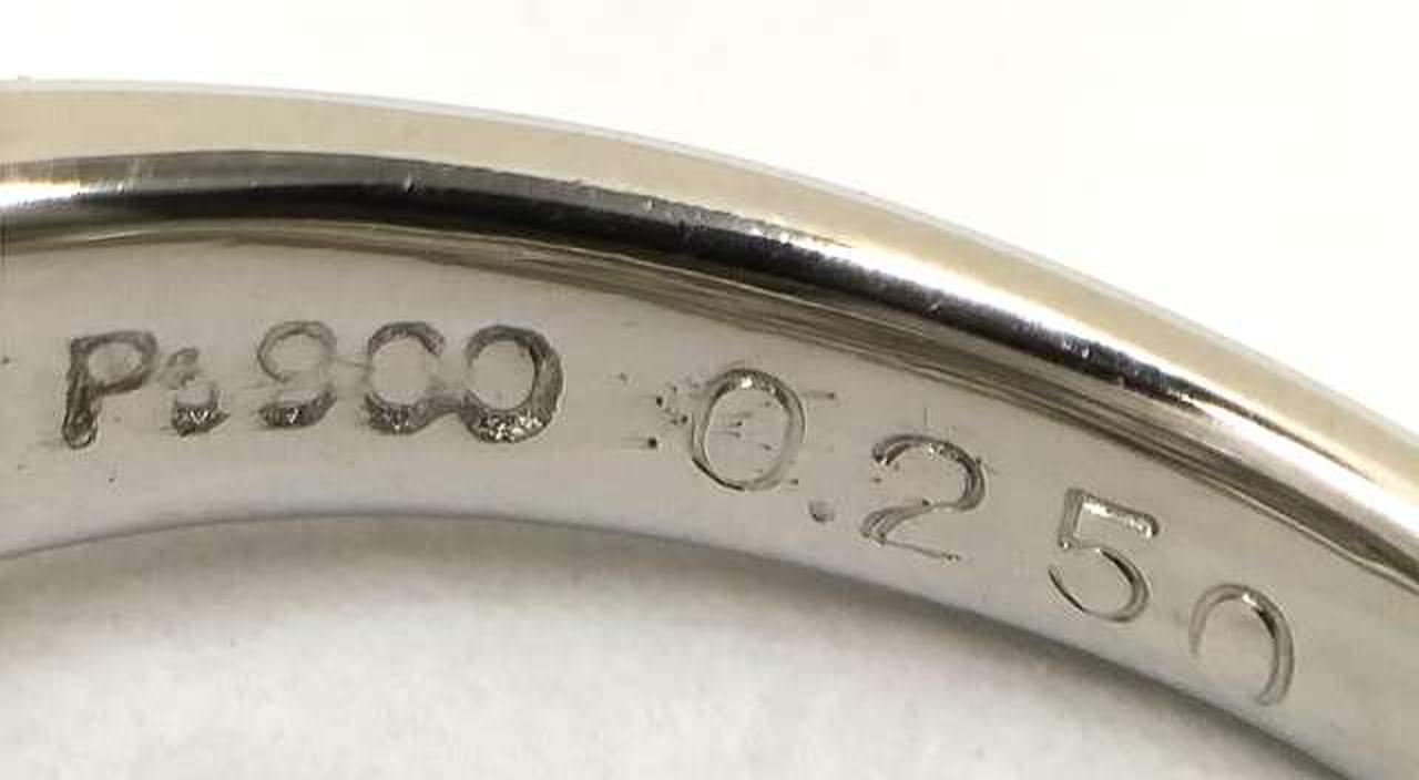 Pt900 0.250刻印