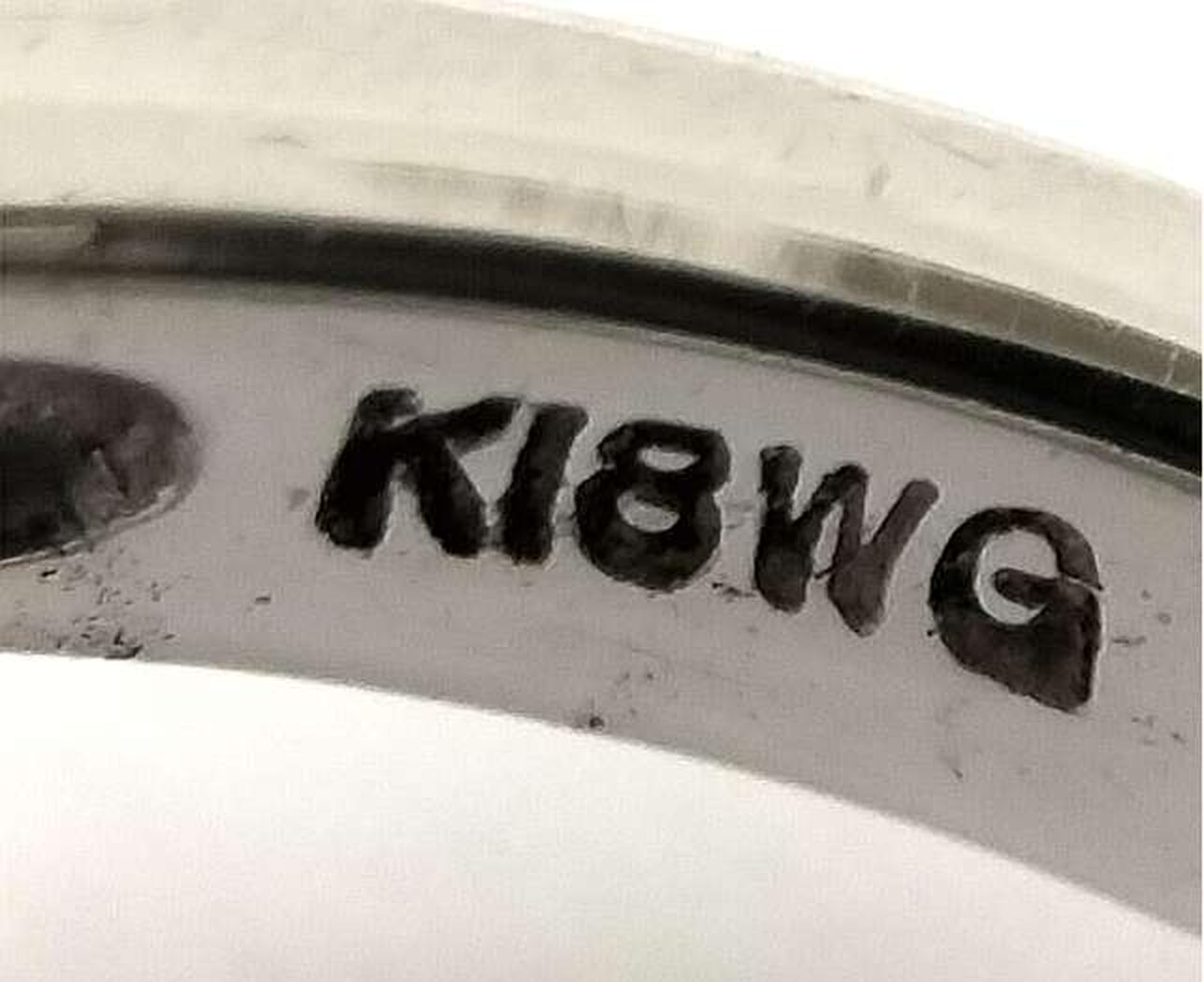 K18WG刻印