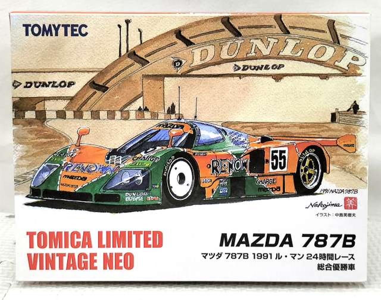 TOMYTEC MAZDA 787B 1991年モデル マツダ787B 1991ル・マン No.18 | 製品をさがす | tomica