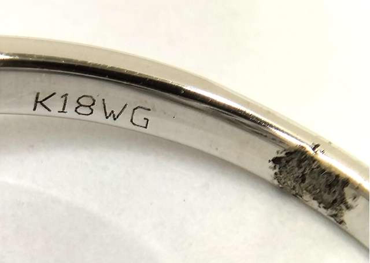 K18WG刻印