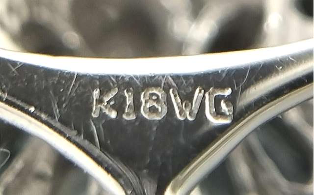 K18WG刻印