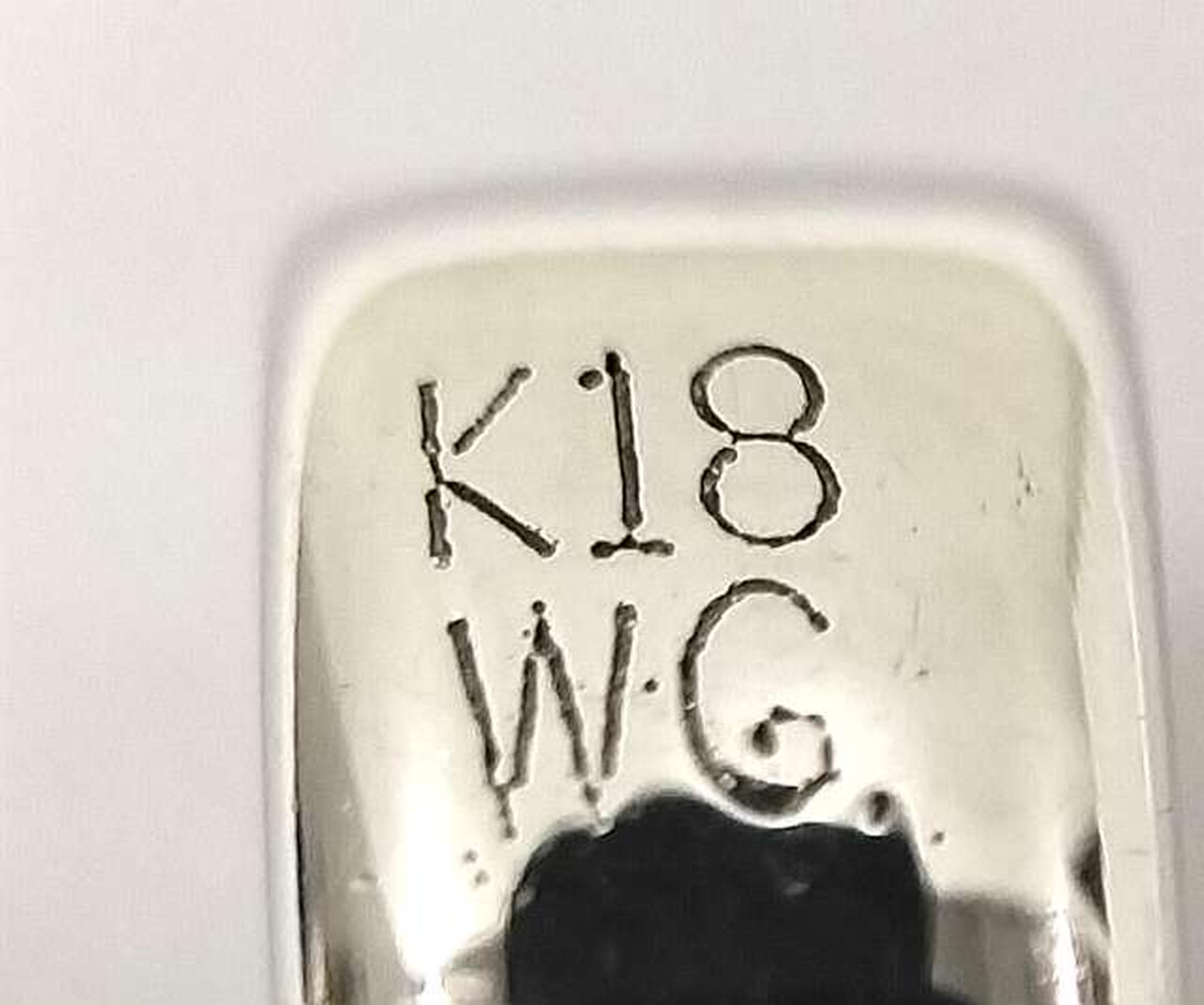 K18WG刻印
