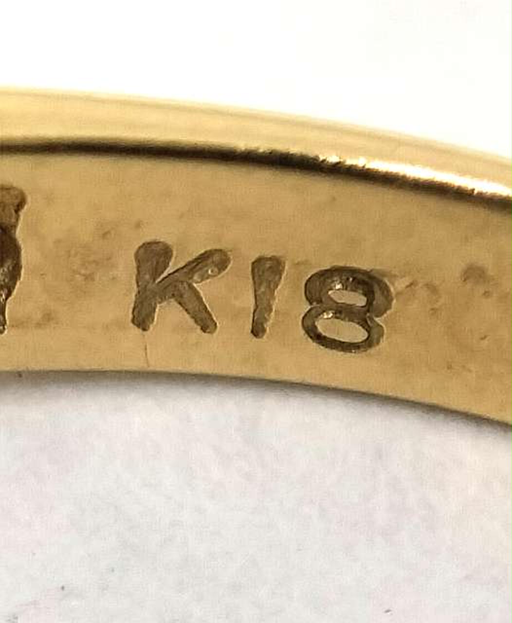 030 005刻印|K18リング|HARDOFFオフモール（オフモ