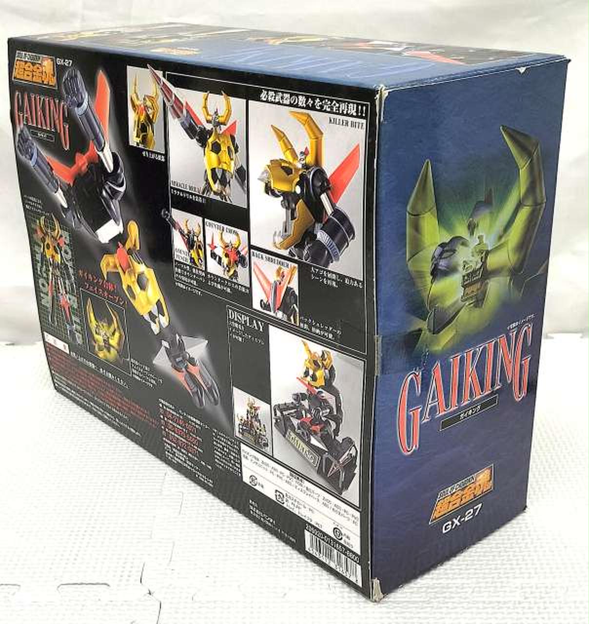 BANDAI 超合金魂GAIKING GX-27 新品ビニールフィルム未開封 BANDAI 超合金魂GAIKING GX-27 新品ビニールフィルム未開封