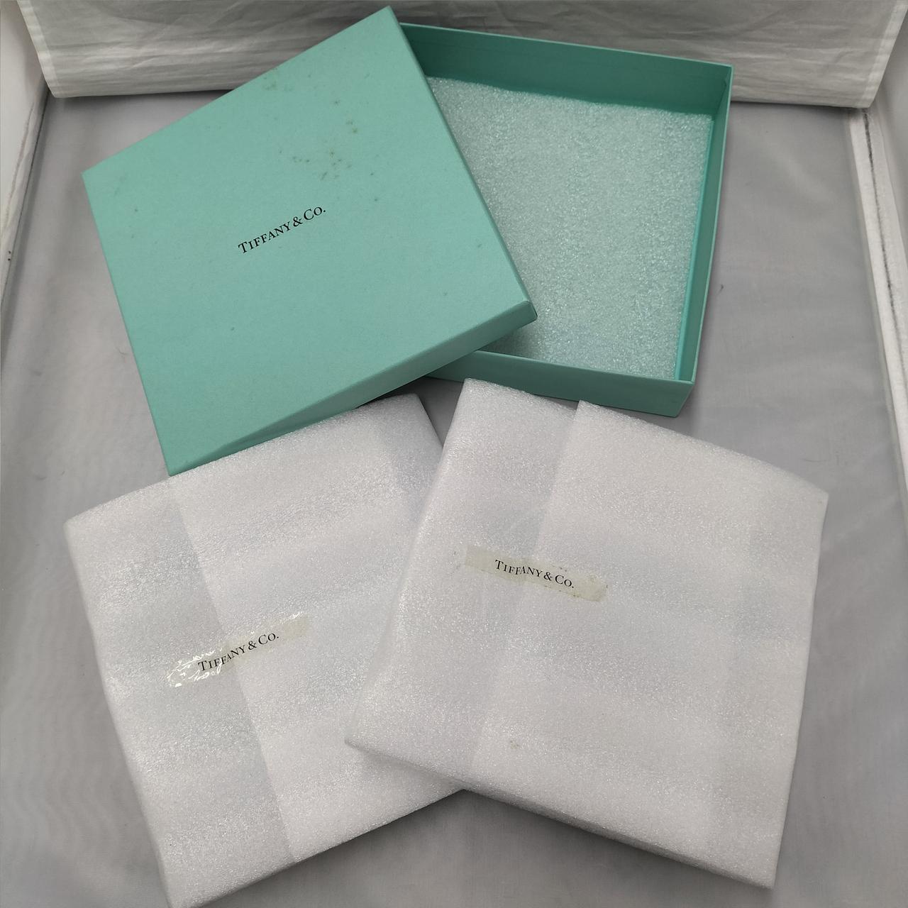 【未開封】【ラスト1セット】ティファニー　プレート　Lサイズ　皿　2枚セット ティファニー(TIFFANY&CO.)|プレート皿2枚セット|HARDOFFオフ