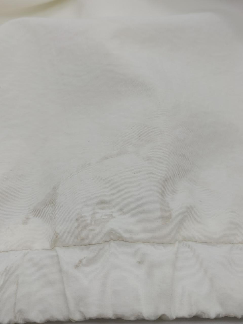 後裾に汚れあります