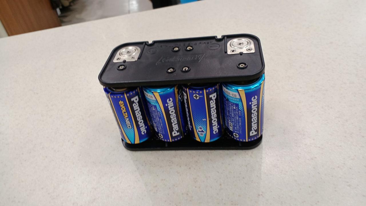 電池は付属しません