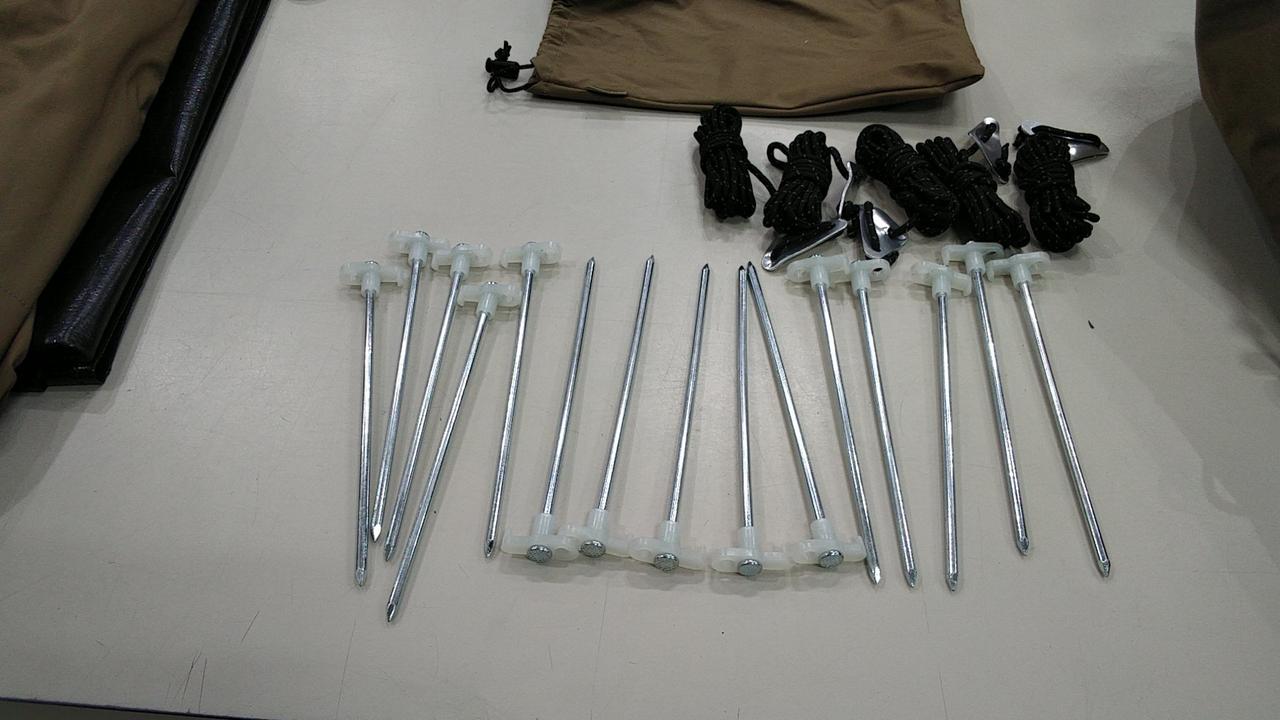 ロープ1本欠品しています