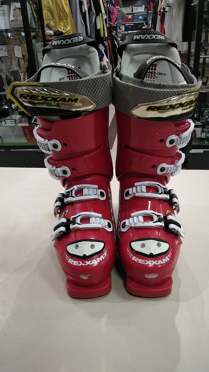 REXXAM FORTE 97 スキー ブーツ 23cm REXXAM FORTE 97 スキー ブーツ 赤