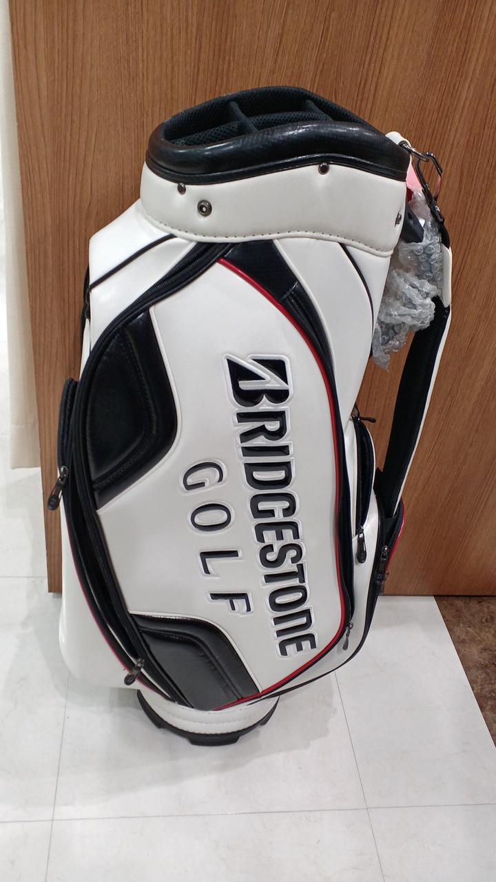 最終値下げ‼️　BRIDGESTONE キャディバッグ ゴルフバッグ BRIDGESTONE ブリヂストンゴルフ ツアーレプリカモデル キャディ