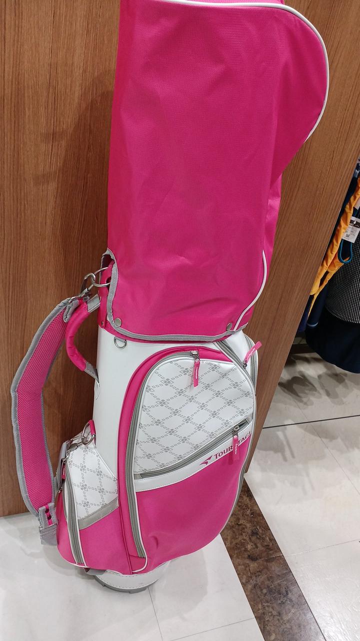 展示品 絶対！お買い得 セリア高級キャディーバッグ.RED 展示品 絶対！お買い得 セリア高級キャディーバッグ.RED ゴルフ