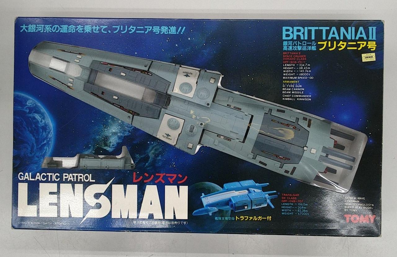 TOMY　1/1000　レンズマン　銀河パトロール高速攻撃巡洋艦　ブリタニア Ⅱ トミー】レンズマン 銀河パトロール高速攻撃巡洋艦 ブリタニア号