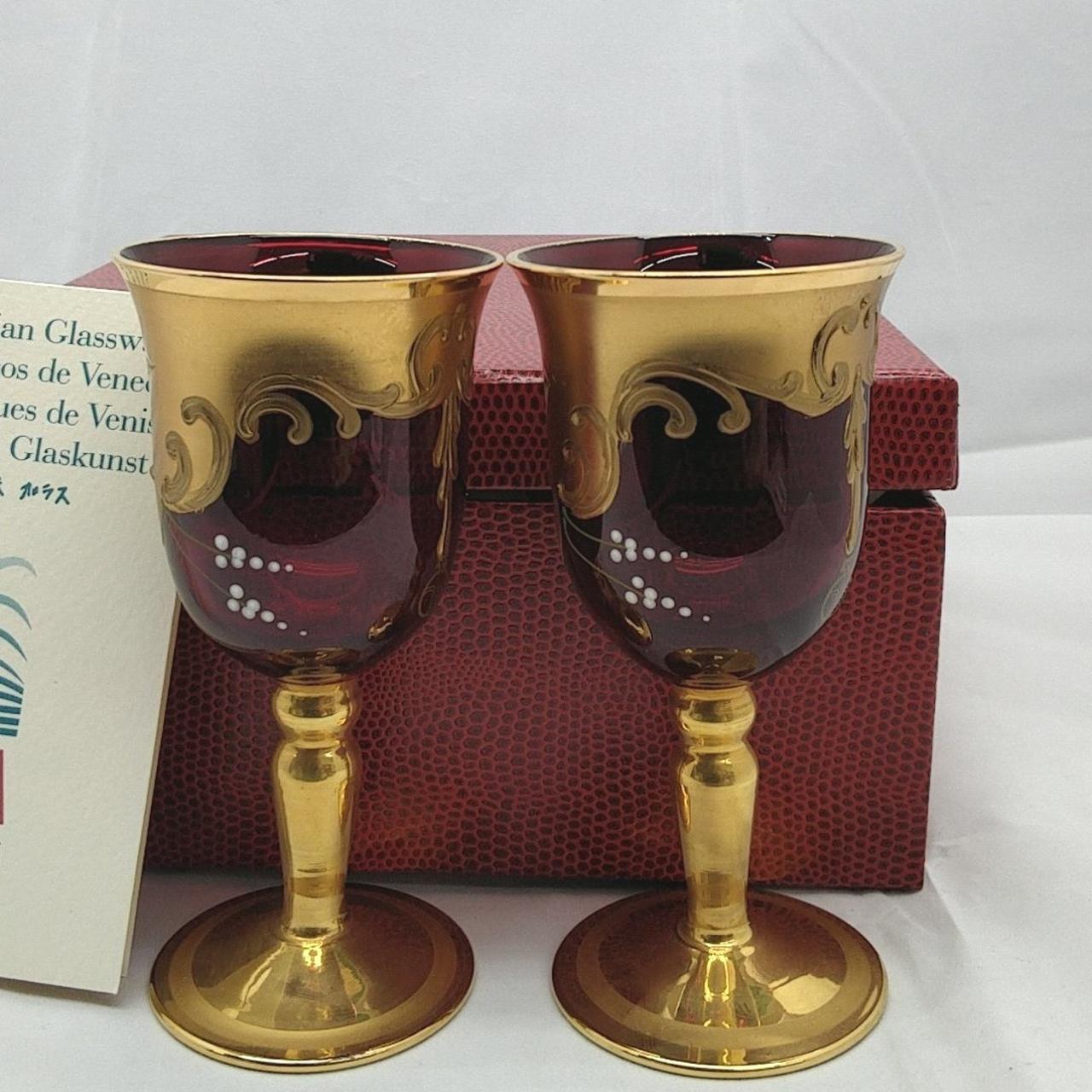 ムラーノグラス|ベネチアンペアグラス|HARDOFFオフモール