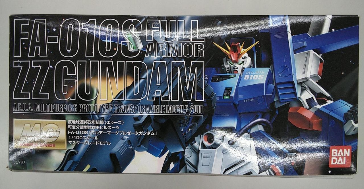 バンダイ|1/100 MG FA-010S フルアーマーZZガンダム|【ハードオフ公式