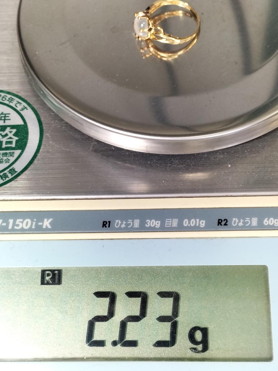 K18 型番：2.2G リング