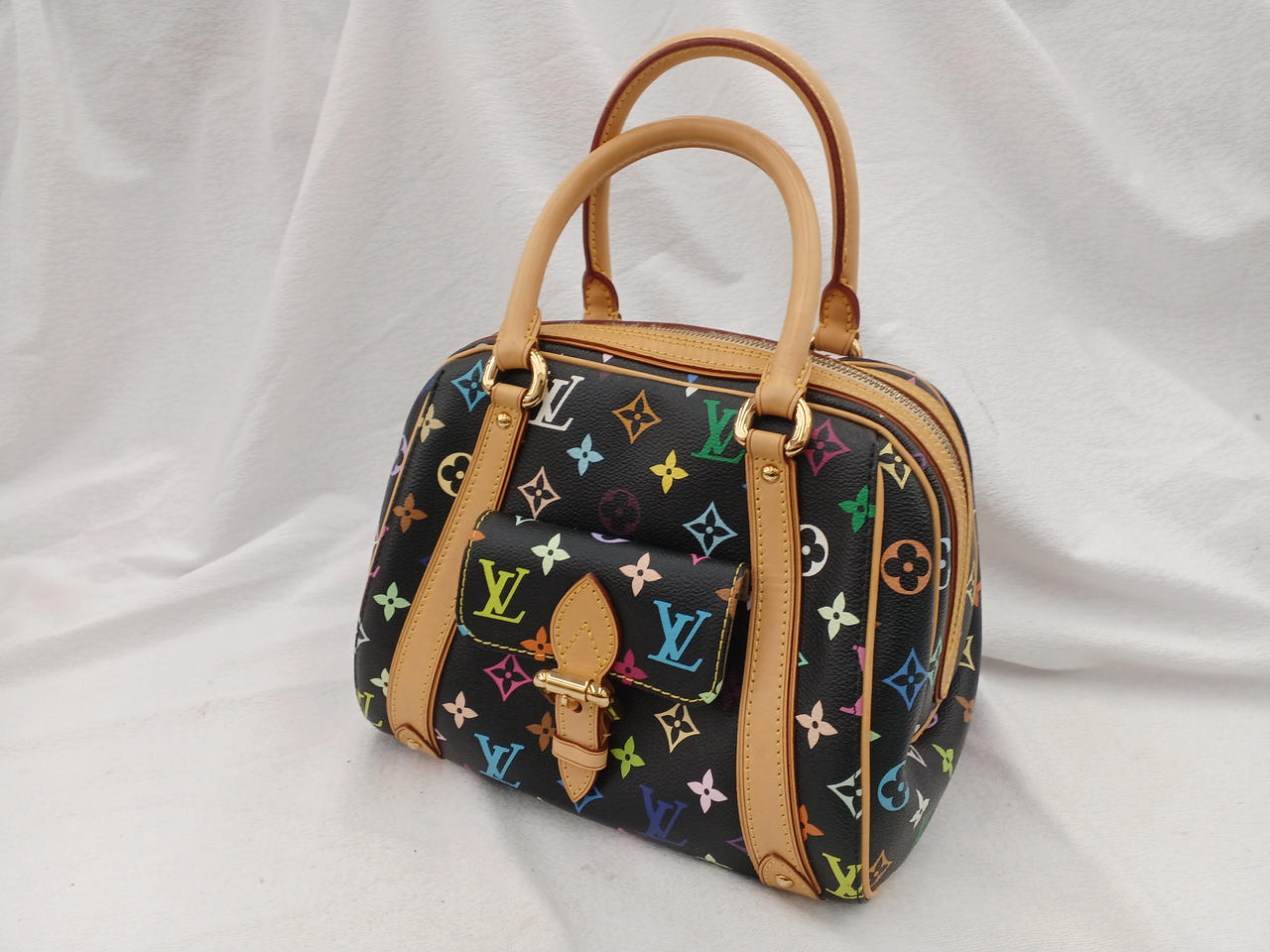 LOUIS VUITTON 型番：M40097 プリシラ　マルチカラー　ハンドバッグ
