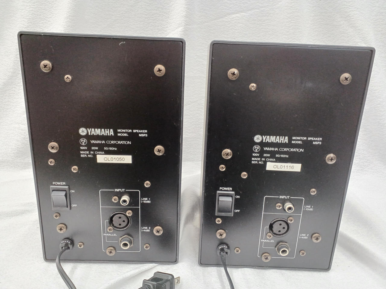 YAMAHA MSP3 （2台） ヤマハ | MSP3 - スピーカー - 概要