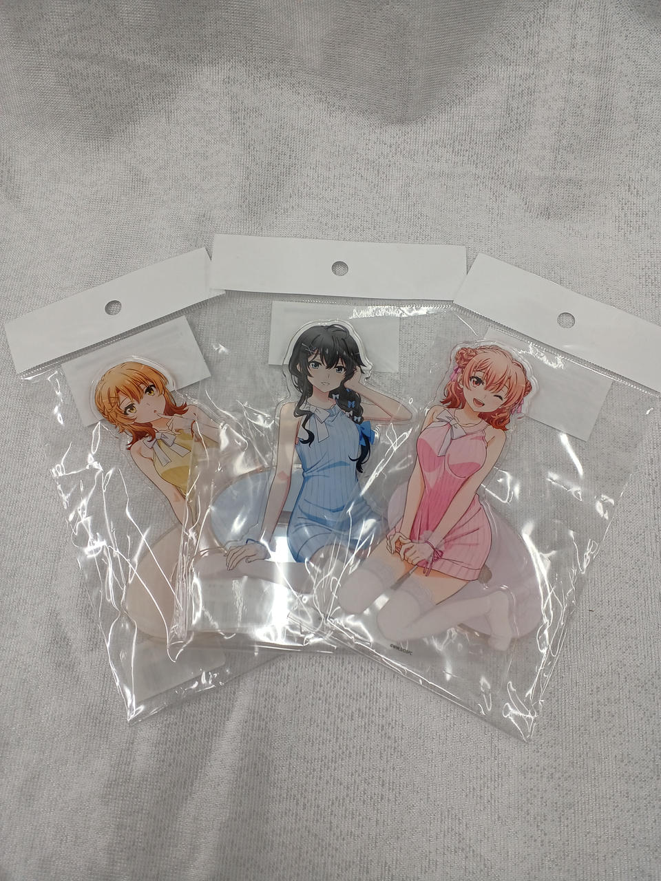 俺ガイル　アクリルスタンド３点セット