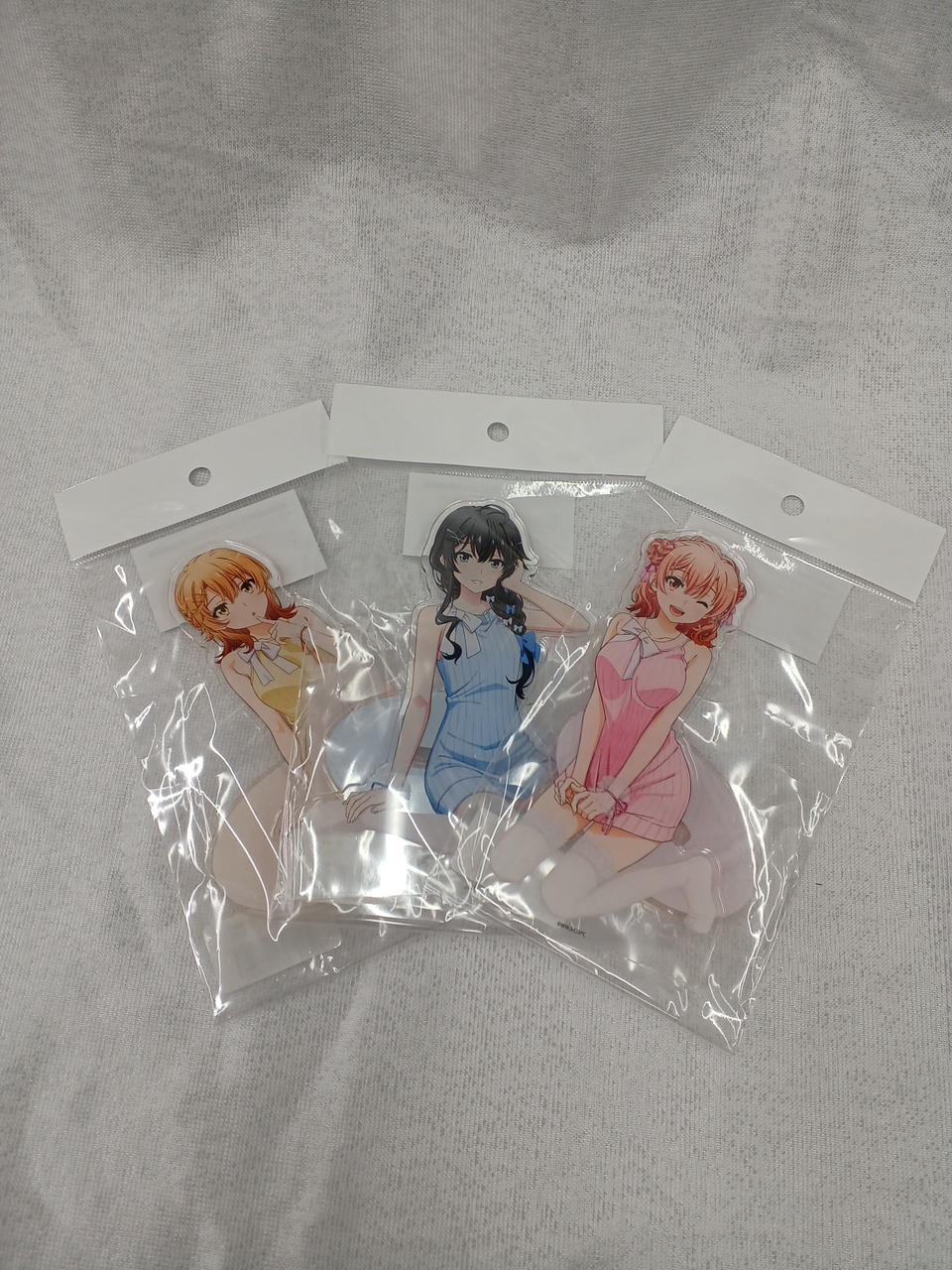 俺ガイル　アクリルスタンド３点セット
