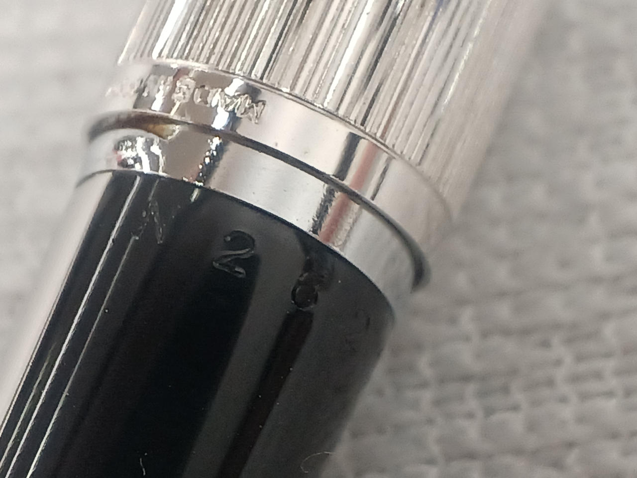 Waterman Parker 750 万年筆 WATERMAN 万年筆 美しい ウォーターマン メタリックブルーCT