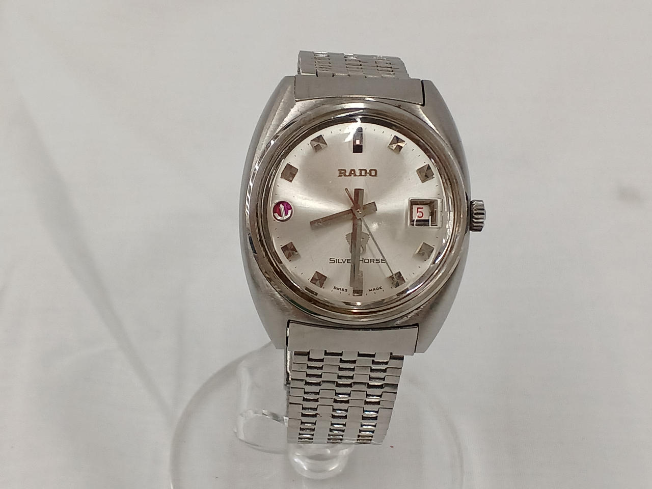 HARPO sterling silver 腕時計 L.U.C 1860 ルーセントスティール サーモン | ブランド腕時計