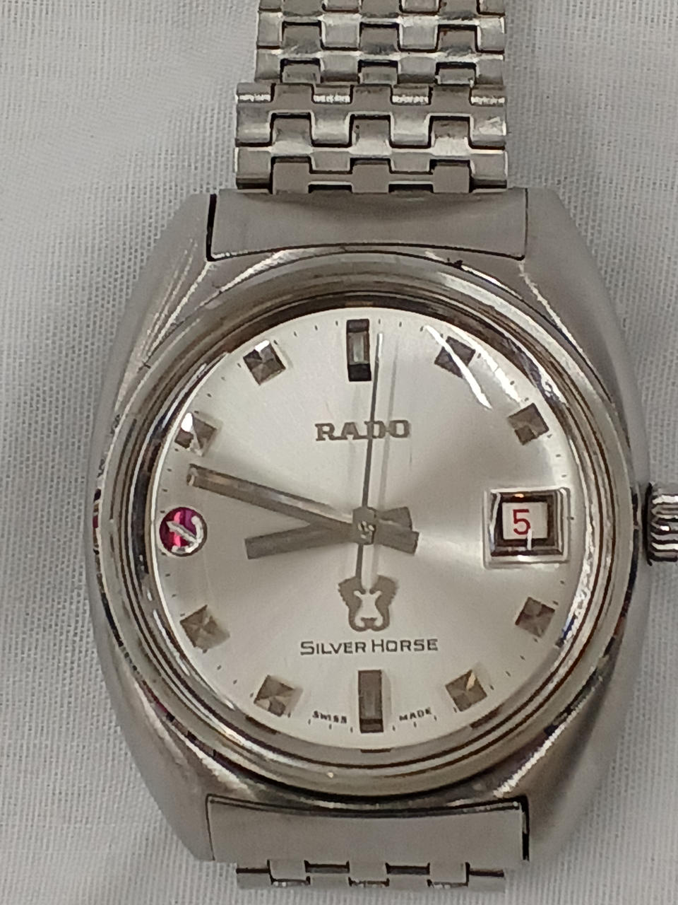 RADO Silver Horse 腕時計　自動巻き RADO ラドー SILVER HORSE シルバーホース 自動巻」メンズ腕時計