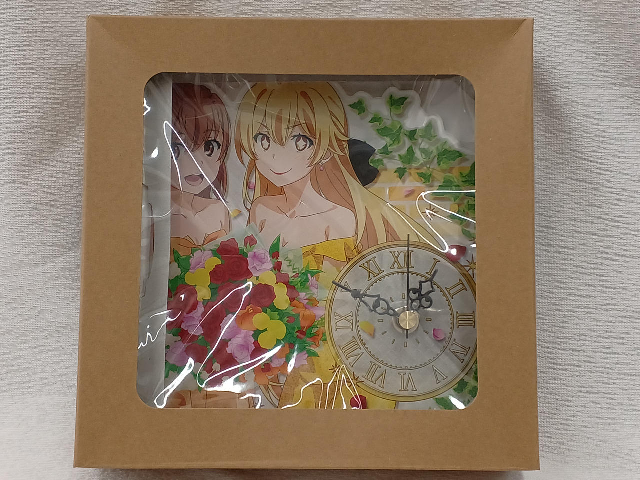 御坂美琴・食蜂操祈　アクリル置時計