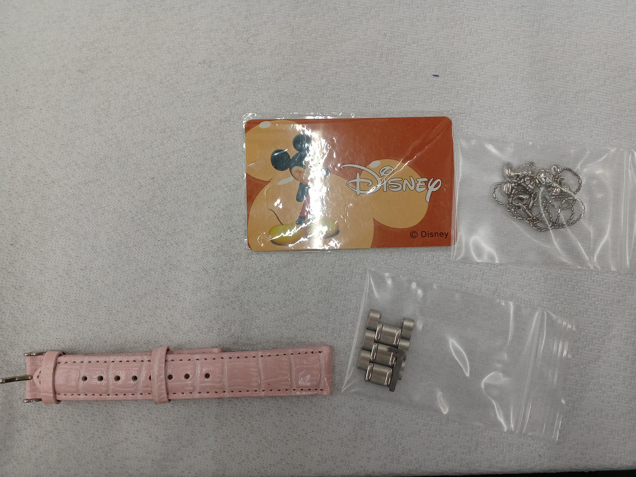 ☆週末お値下げ☆ 新品未使用　Disney80周年記念モデル 手巻き　シルバー ロンジン ラウンドケース 手巻き ブルーローマン 純正尾錠付き