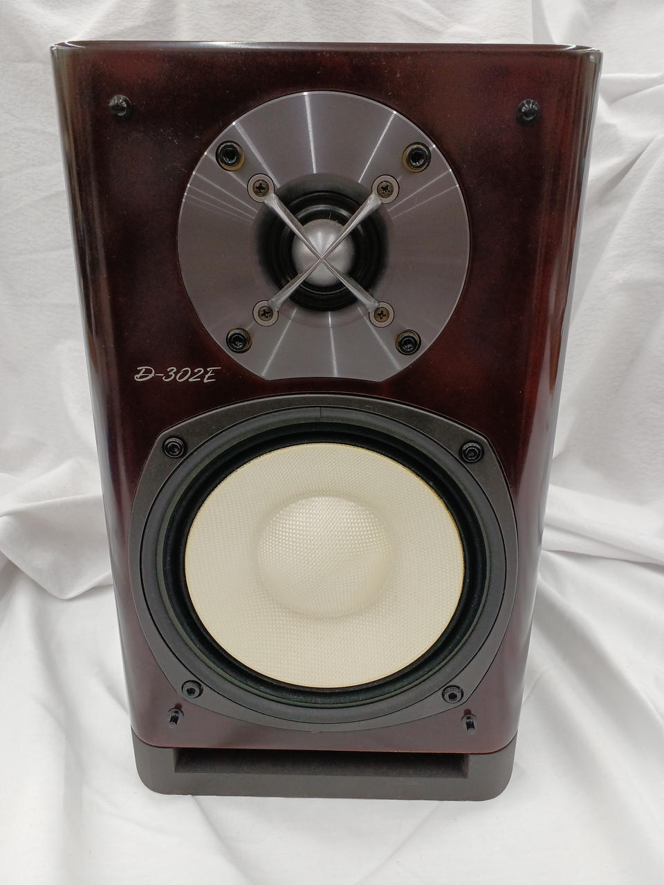 y　D-302E スピーカー ダークブラウン 2個セット オンキョー(ONKYO)|スピーカーペア|HARDOFFオフモール（オフモ