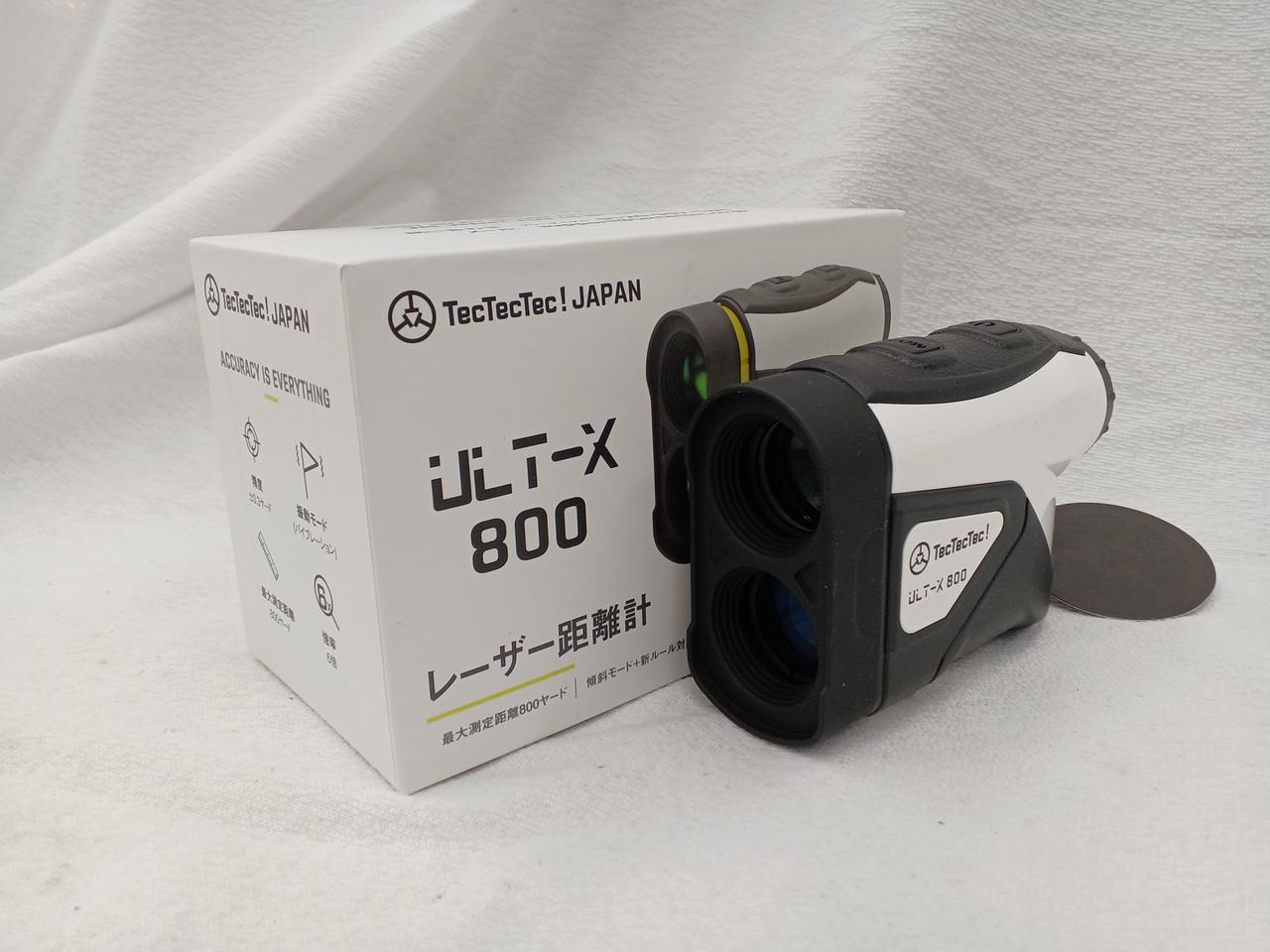 TecTecTec ULT-X800 レーザー距離計 ホワイト系 TecTecTec 距離計測器 ULT-X800 テックテックテック ホワイト