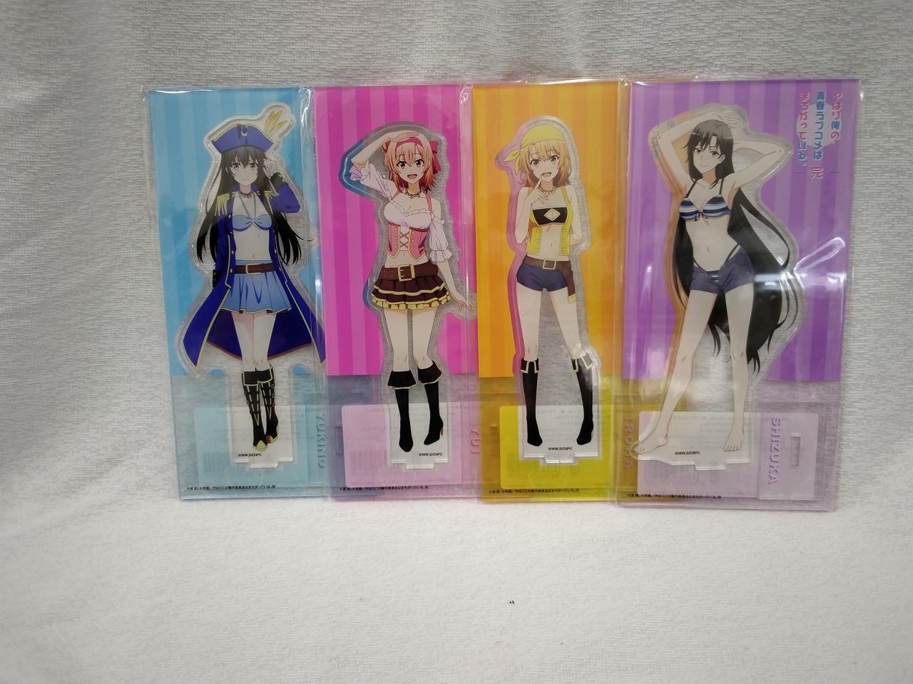 俺ガイル　アクリルスタンド4点セット