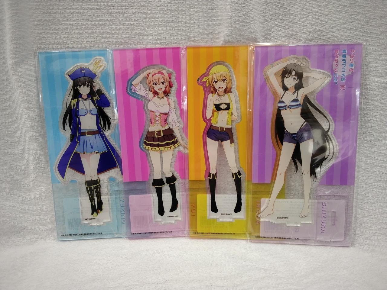 俺ガイル　アクリルスタンド4点セット