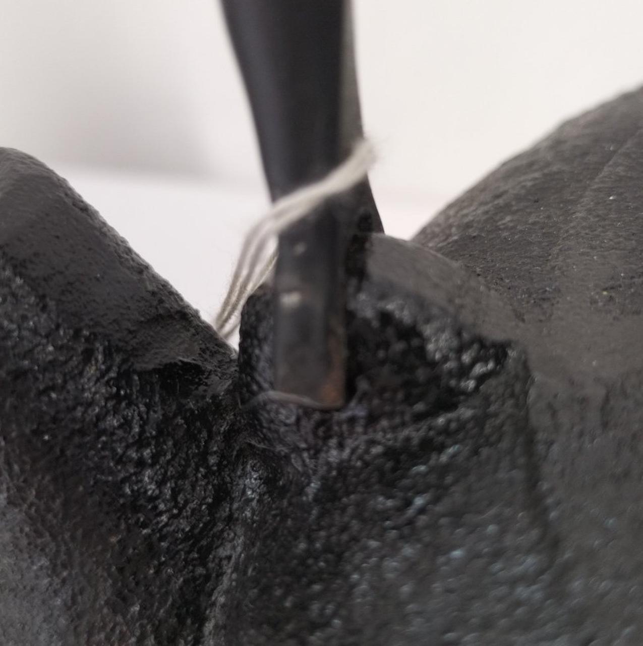 取手の付根に変色あり