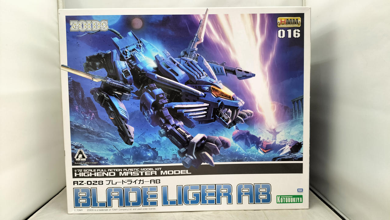 KOTOBUKIYA 型番：1/72スケール ブレードライガーAB