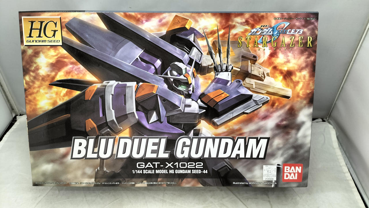 HG GAT-X1022 ブルデュエルガンダム SEED STARGAZER Bandai HGSEED 44 GAT-X1022 Blu Duel Gundam - Newtype