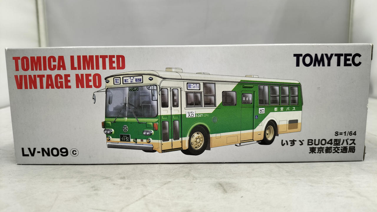 いすゞ BU04型バス 東京都交通局 トミーテック 1/64 トミーテック(TOMY TEC)|いすゞ BU04型バス 東京都交通局