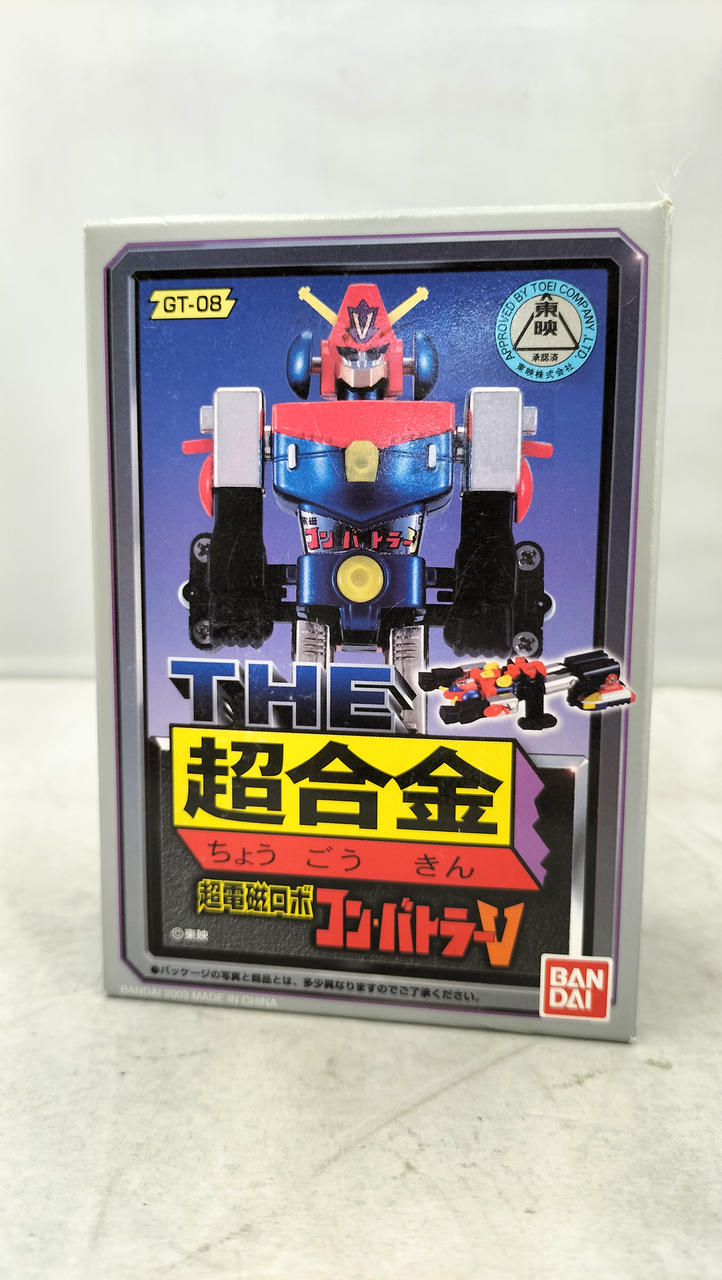 未開封品・箱に傷あり☆THE超合金（GT-08）超電磁ロボ コン・バトラーV 未開封品・箱に傷あり☆THE超合金（GT-08）超電磁ロボ コン