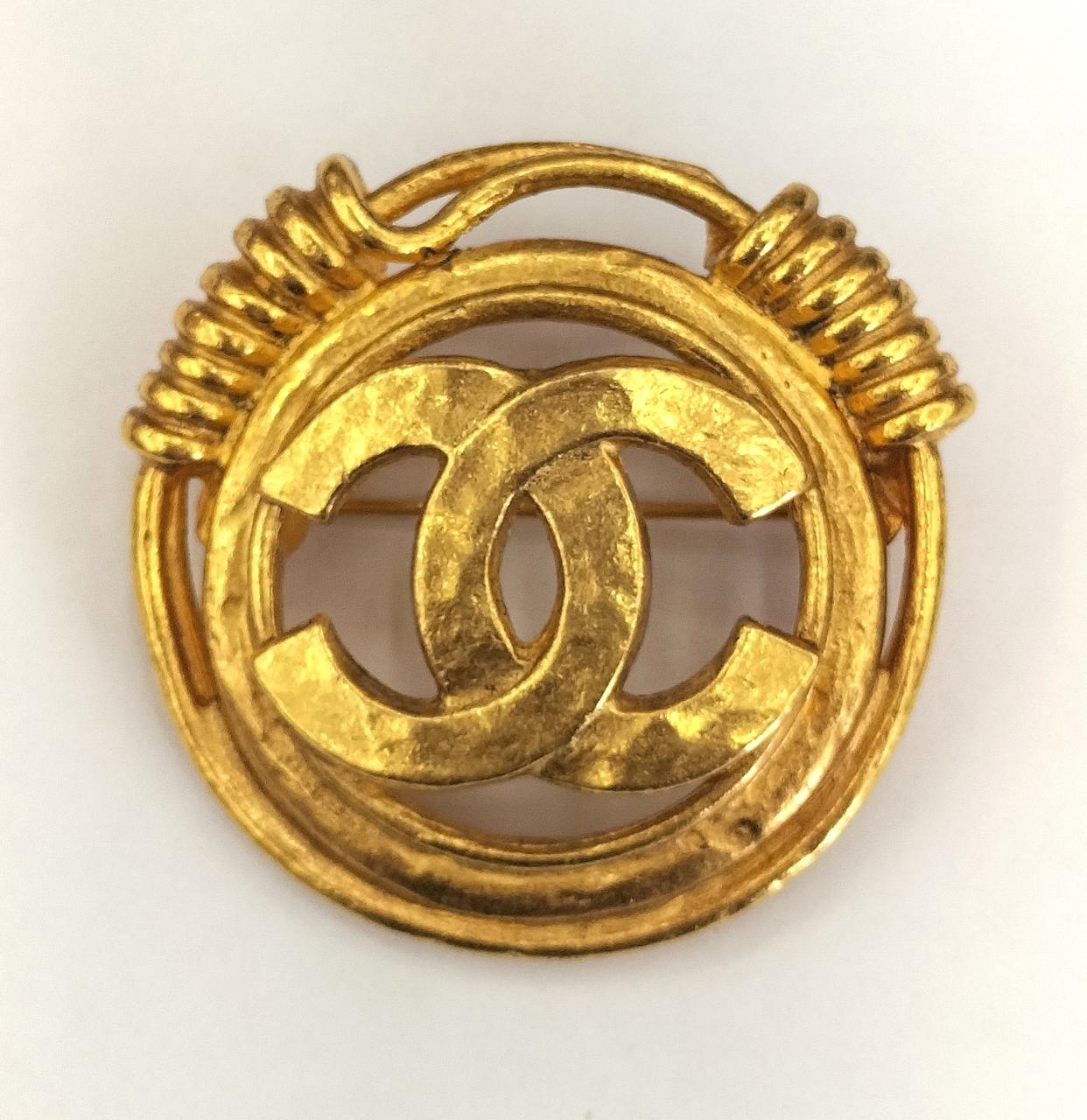 CHANEL 刻印付　ヴィンテージ　ピンブローチ mF6FgKr04bOncombrQhQD6sOUoHgbW