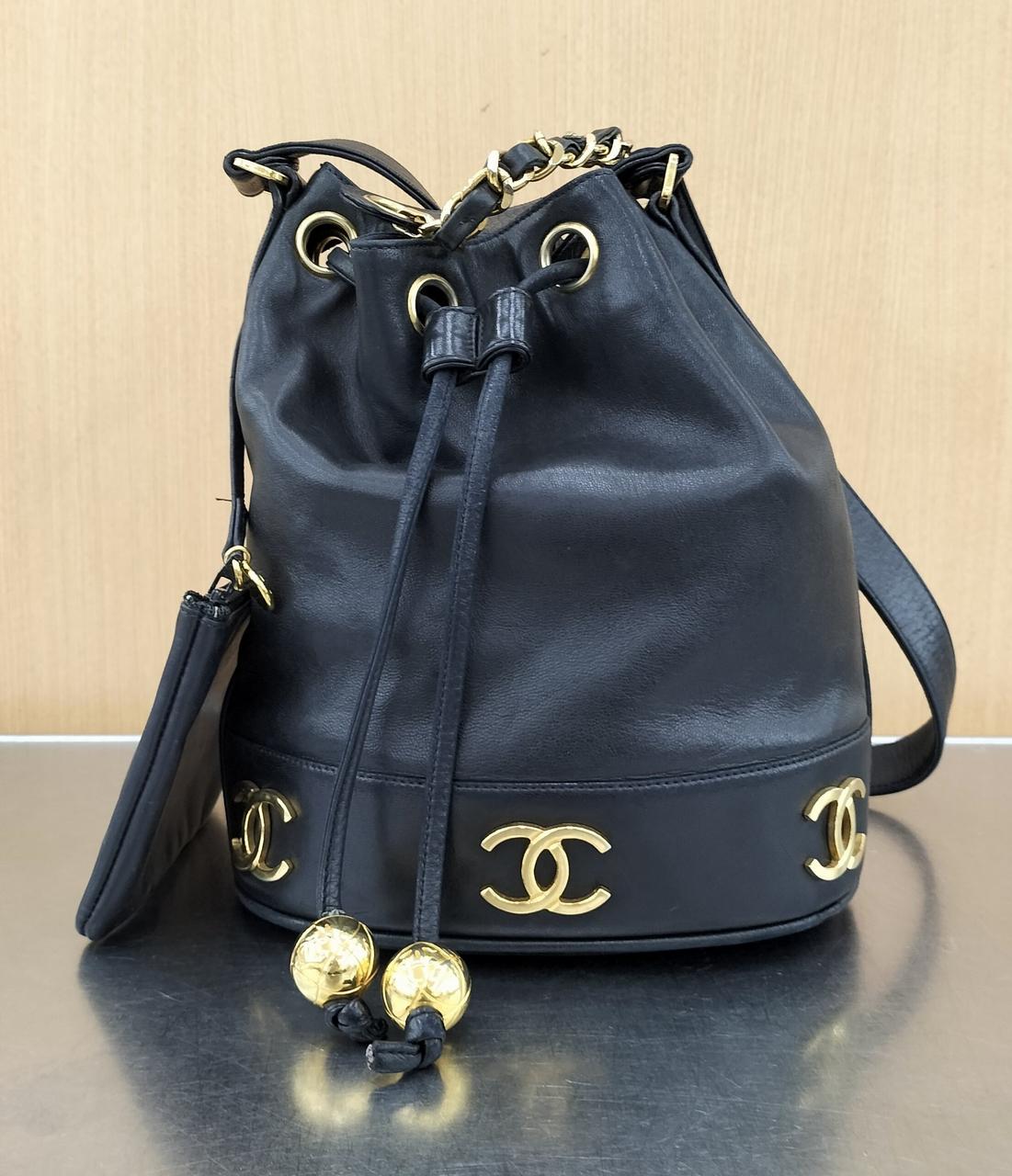 シャネル(CHANEL)|シャネル トリプルココマーク 巾着チェーン