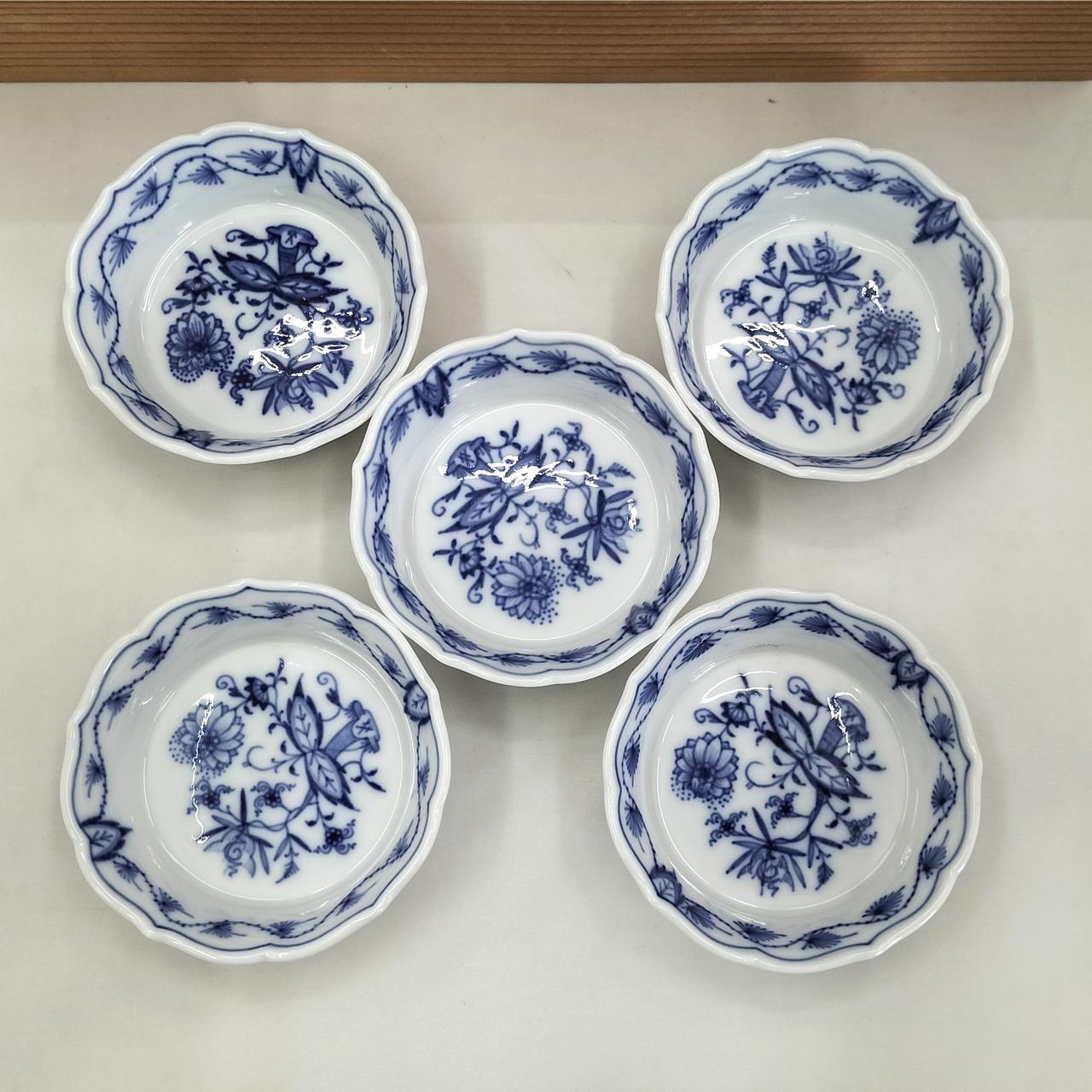 MEISSEN|マイセン ブルーオニオン ボウル 5点セット|HARDOFFオフ