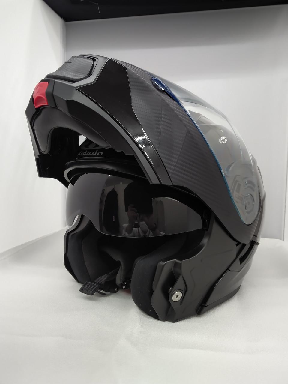 スモークバイザー内蔵