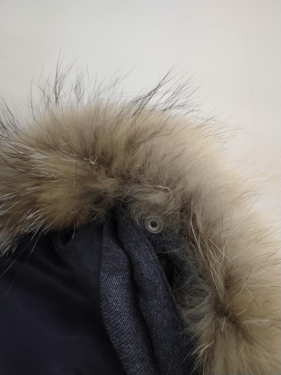 ファー着脱可能