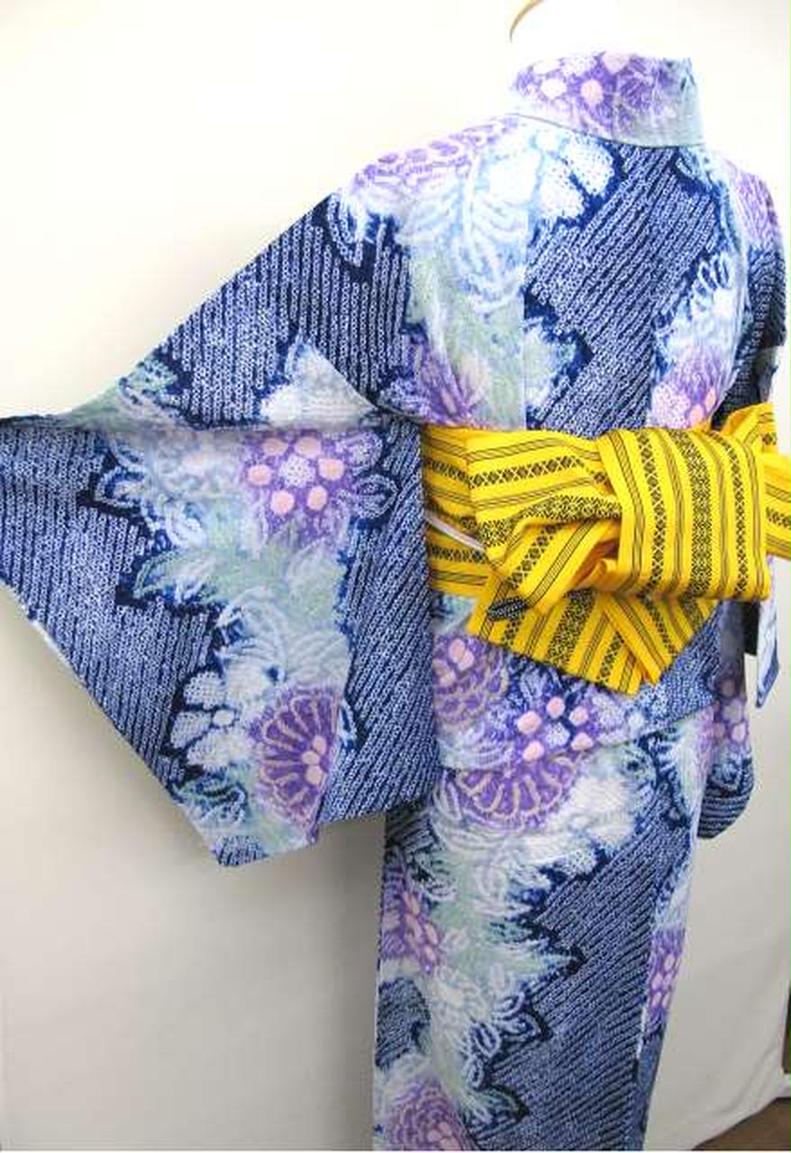 【USED】総絞り 浴衣 楽天市場】絞り浴衣 リサイクル（浴衣｜和服）：レディース