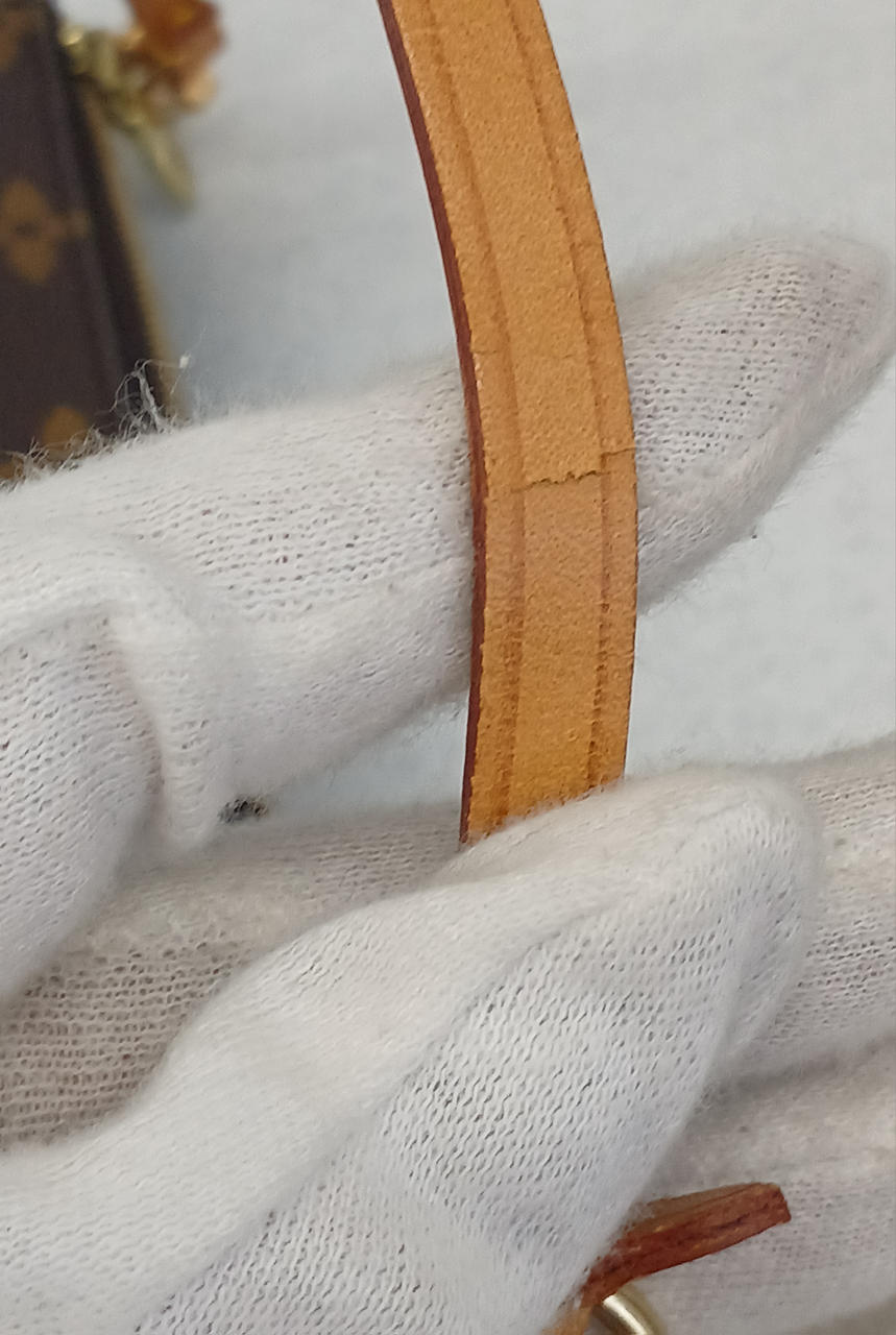 持ち手部分ダメージあり