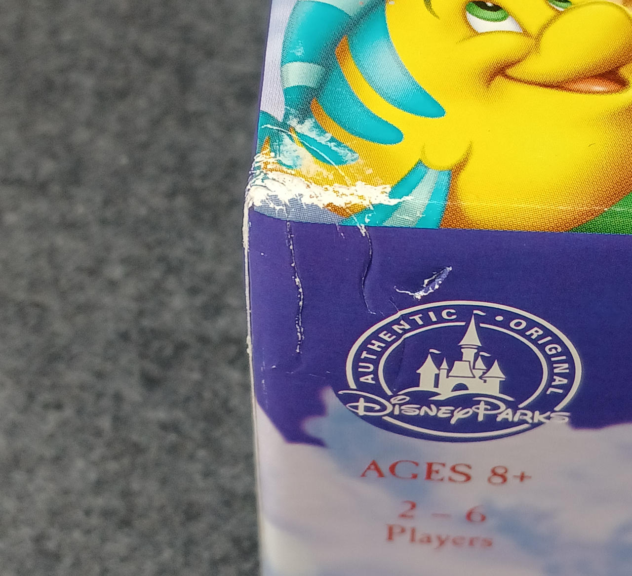 箱ダメージあり