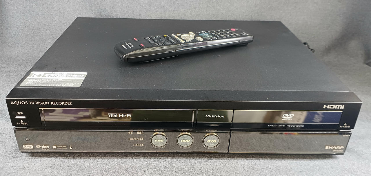 Amazon | シャープ 250GB DVDレコーダー AQUOS DV-AC82 | DVD