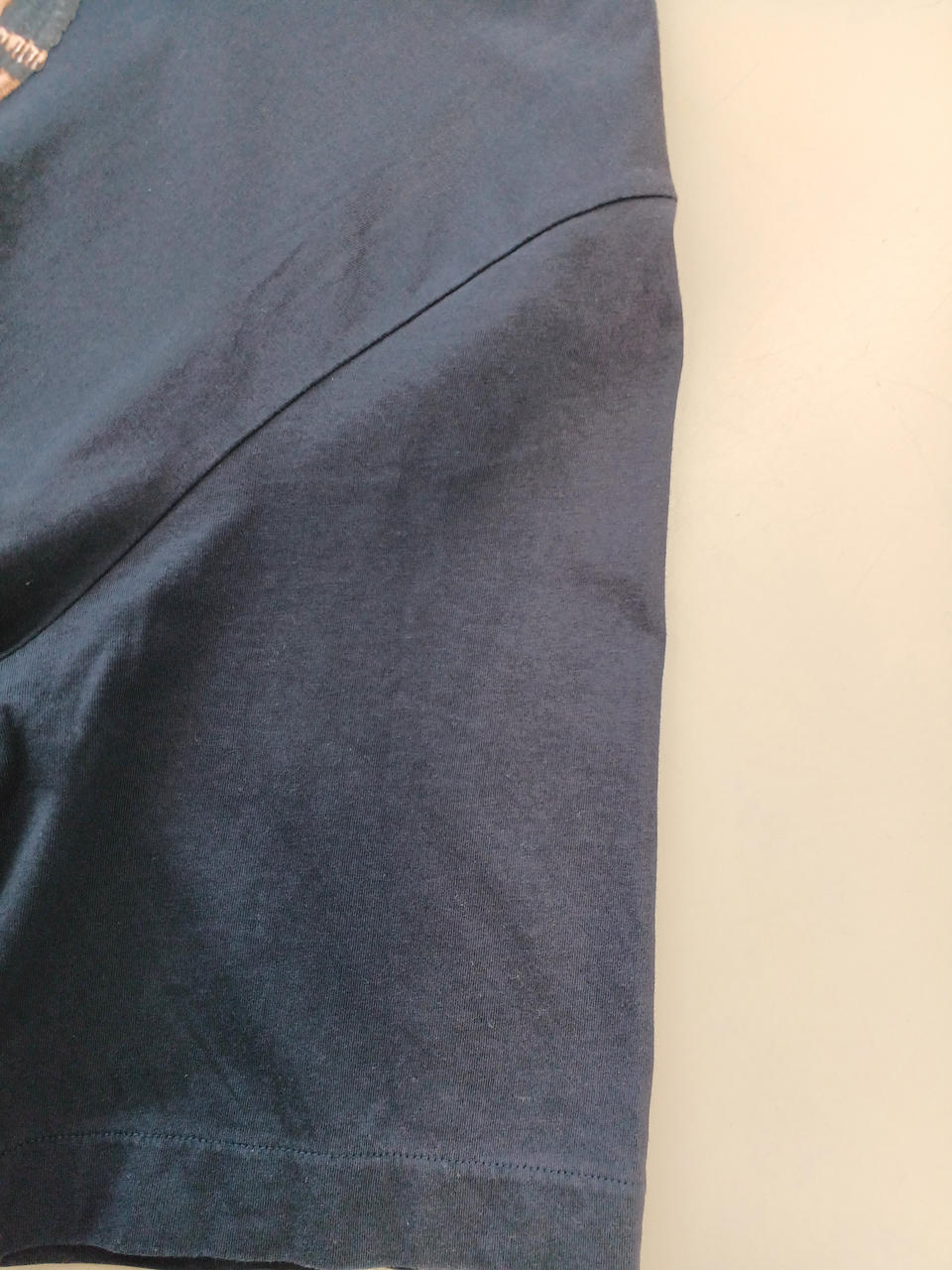 左袖部分日焼けあり